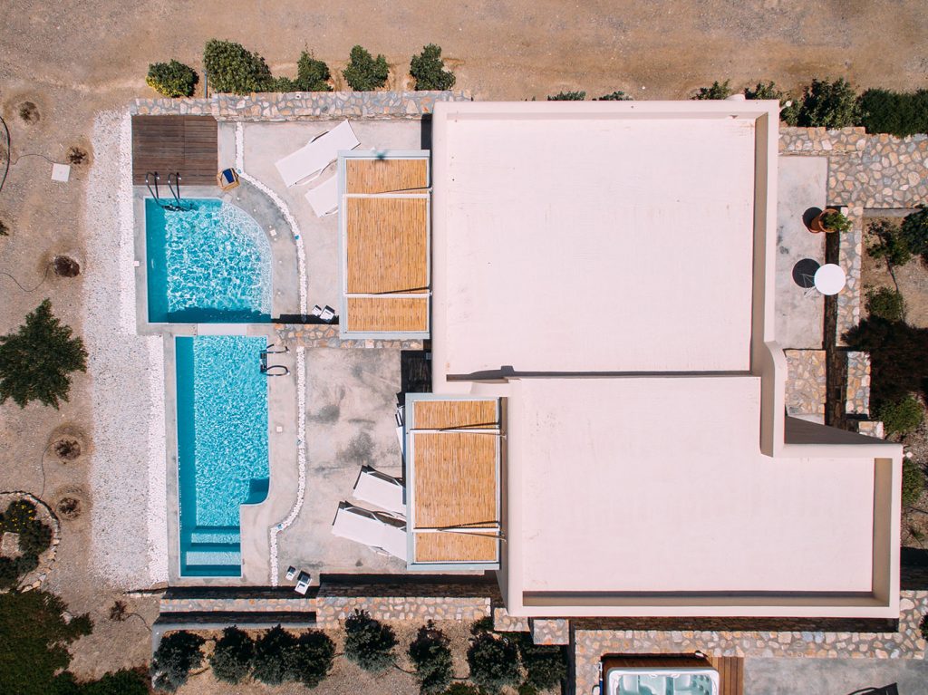 Junior suites με ιδιωτική πισίνα
